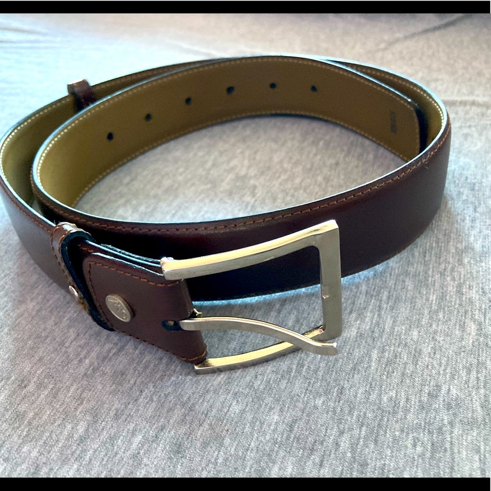 Genuine Italian leather belt 32/80